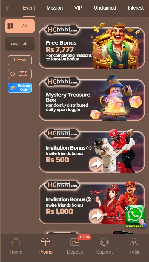 Game events