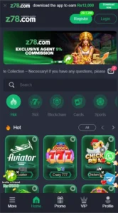 Z78 Game APK – Number Prediction Games & Real Rewards in Pakistan 1
