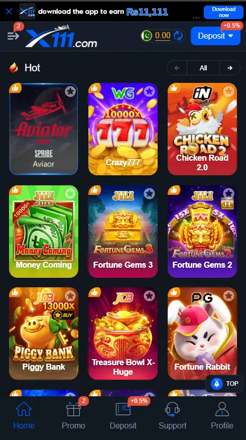 X111 Game