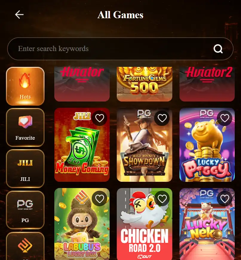 Hot games