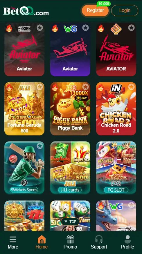 Hot games on BETQQ