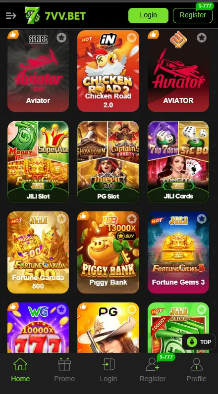 New games on 7VVBET APK