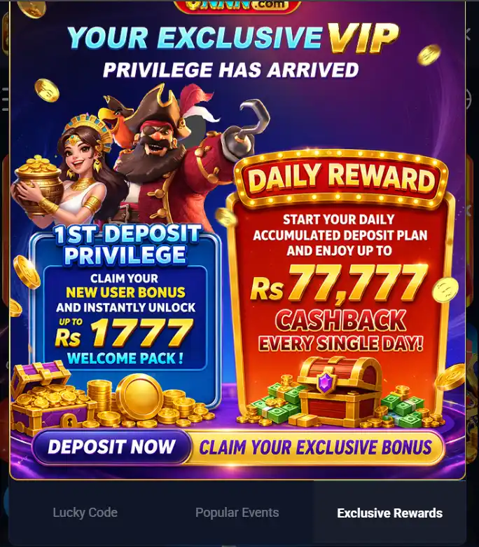 Rewards on 6NNN Game